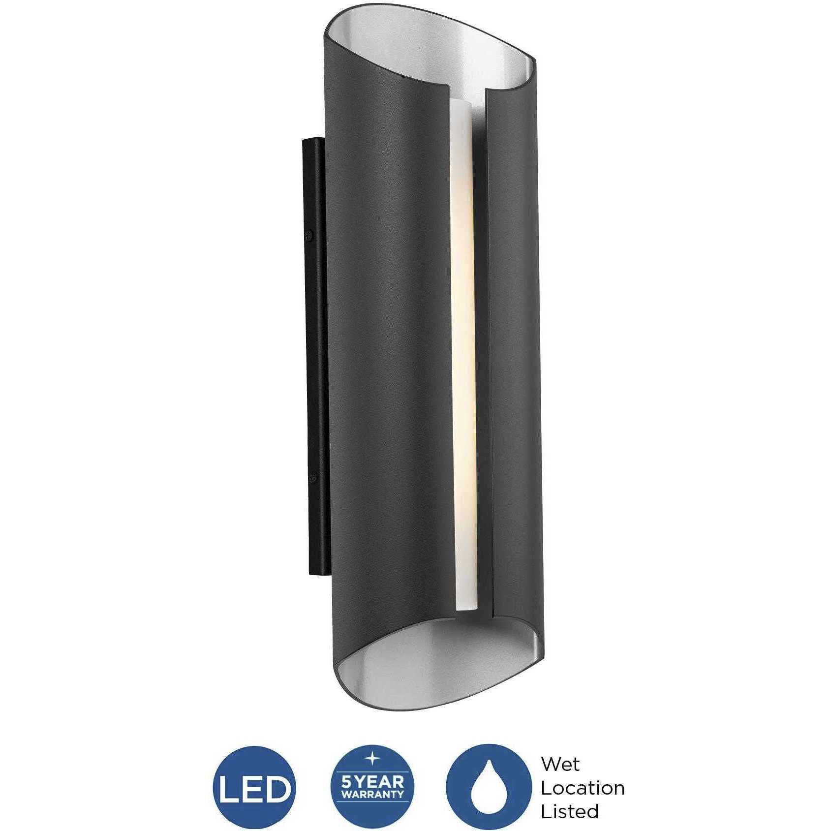 Z-2030 LED LED 18 inch Black Outdoor Wall Light, Progress LED