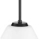 Copeland 1 Light 10 inch Matte Black Pendant Ceiling Light