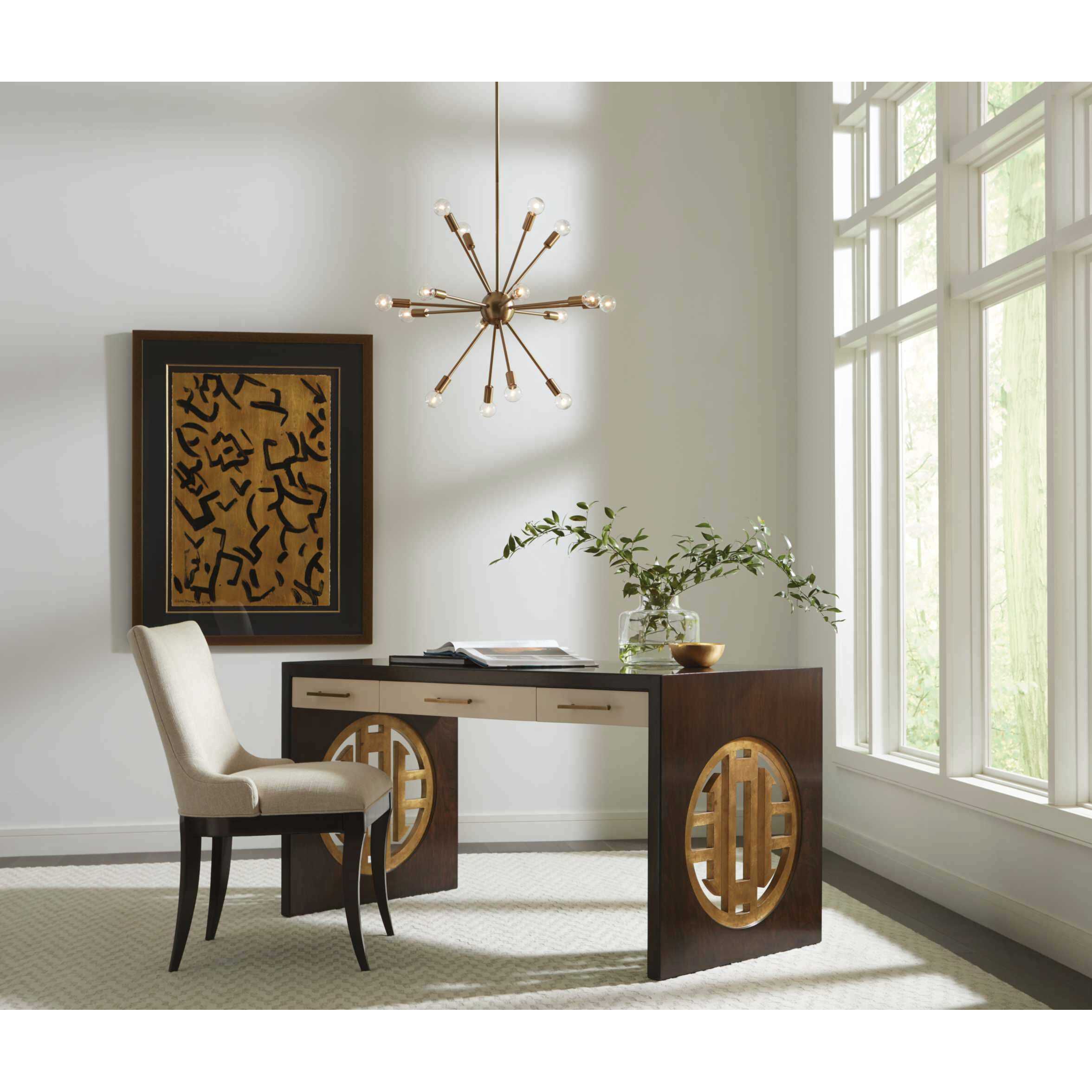 Ion 16 Light 24 inch Brushed Bronze Chandelier Ceiling Light, Design Series