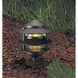 Pagoda 12 18 watt Black Landscape Path Light