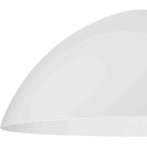 Classic Dome 1 Light Polished Chrome Pendant Ceiling Light