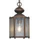 Roman Bronze 1 Light 7 inch Roman Bronze Outdoor Ceiling Lantern