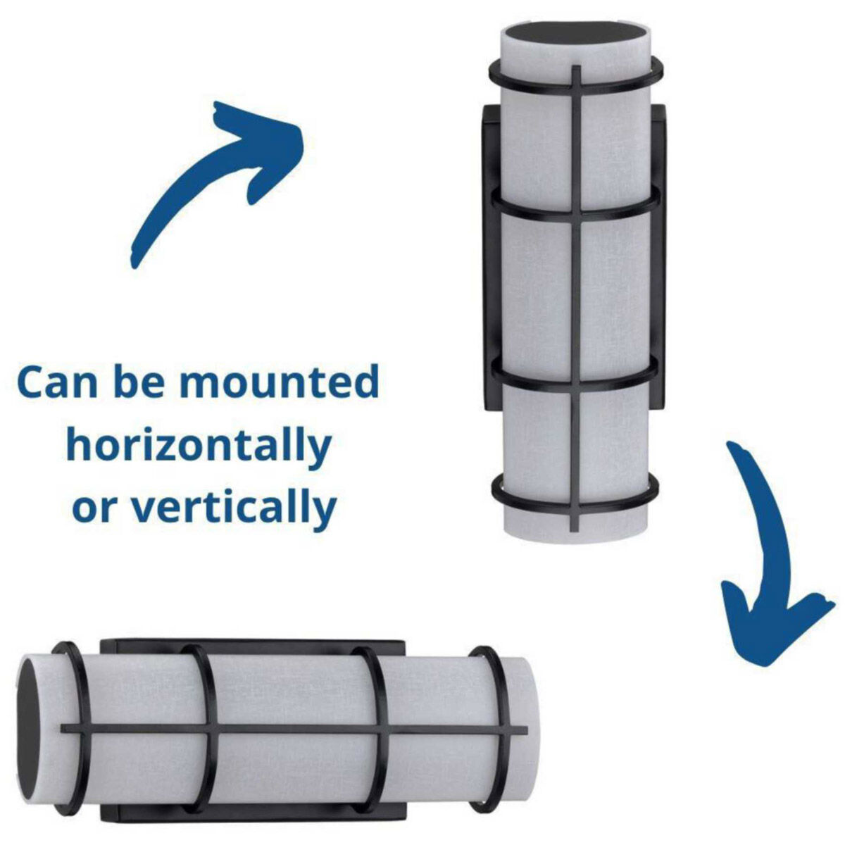 Grid LED LED 14 inch Black Linear Bath Vanity Wall Light, Progress LED