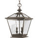 Crestwood 2 Light 10.88 inch Antique Bronze Hall & Foyer Ceiling Light