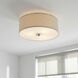 Inspire LED LED 13 inch Brushed Nickel Flush Mount Ceiling Light, Progress LED