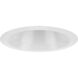 6in Shallow Recessed Trim PAR-30SN Satin White Open Trim