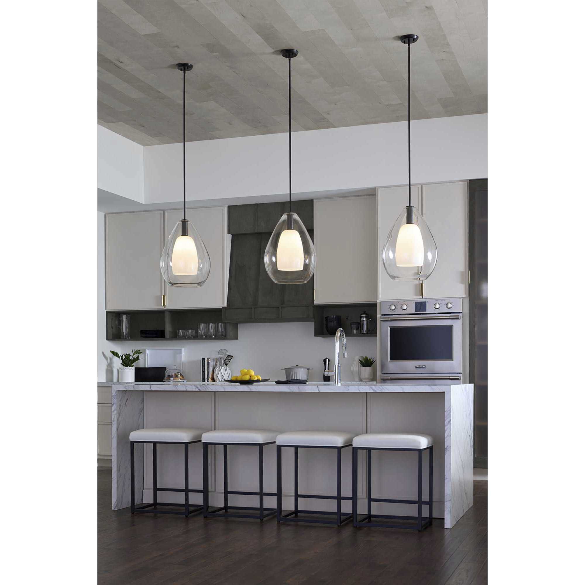 Carillon 1 Light 15 inch Matte Black Pendant Ceiling Light