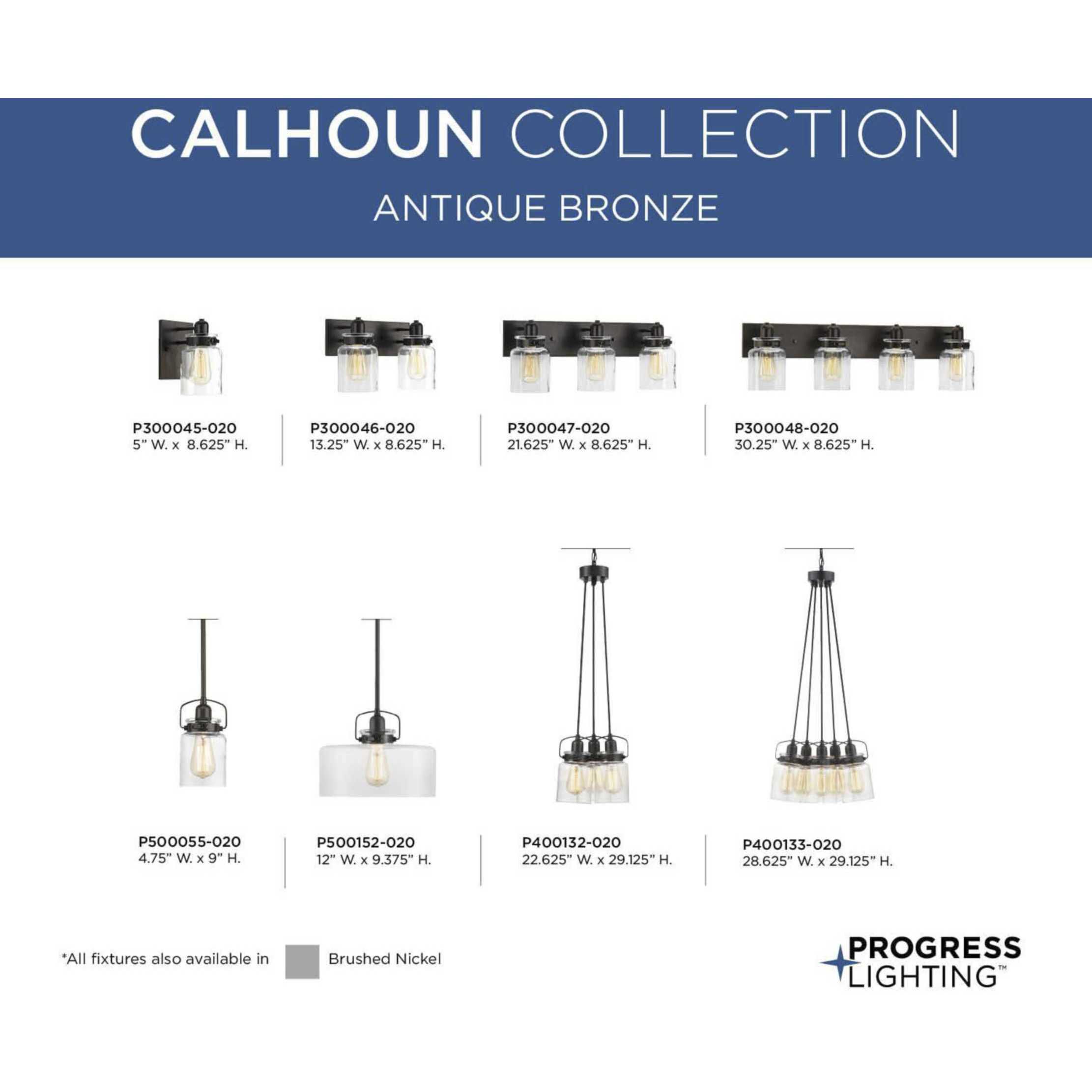 Calhoun 1 Light Antique Bronze Pendant Ceiling Light