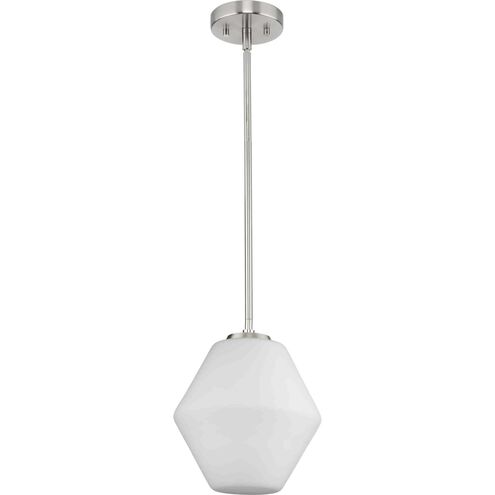 Copeland 1 Light 10 inch Brushed Nickel Pendant Ceiling Light