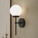 Rigsby 1 Light 7.5 inch Matte Black Wall Sconce Wall Light