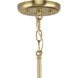 Trimble 1 Light 18 inch Brushed Bronze Pendant Ceiling Light, Design Series