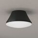 Avra 2 Light 11 inch Matte Black Flush Mount Ceiling Light