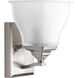 Callison 1 Light 6 inch Brushed Nickel Bath Vanity Wall Light