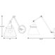 Hinton 18 inch 60.00 watt Matte Black Swing Arm Wall Light