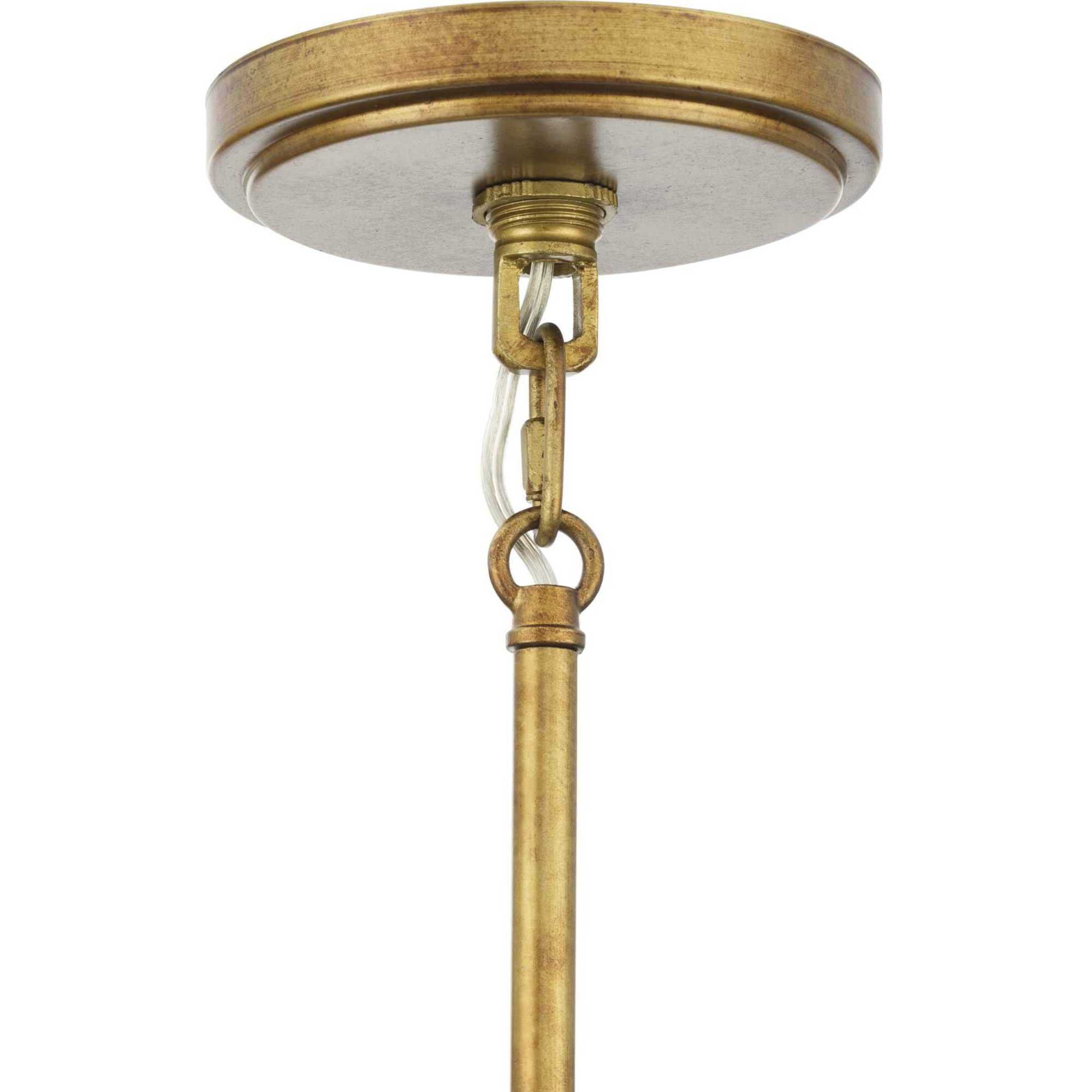 Laurel 8 Light 38 inch Gold Ombre Chandelier Ceiling Light, Design Series