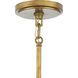 Laurel 8 Light 38 inch Gold Ombre Chandelier Ceiling Light, Design Series