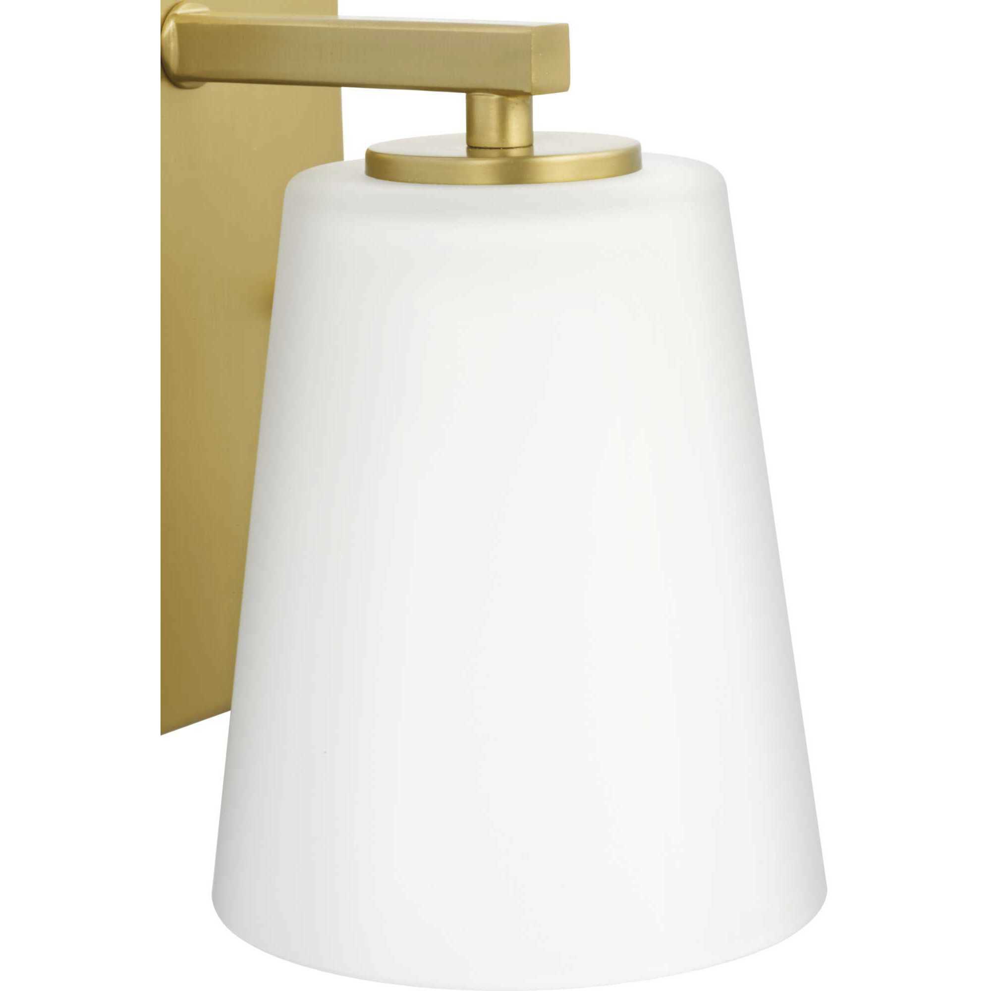 Vertex 1 Light 4.75 inch Brushed Gold Bath Light Wall Light