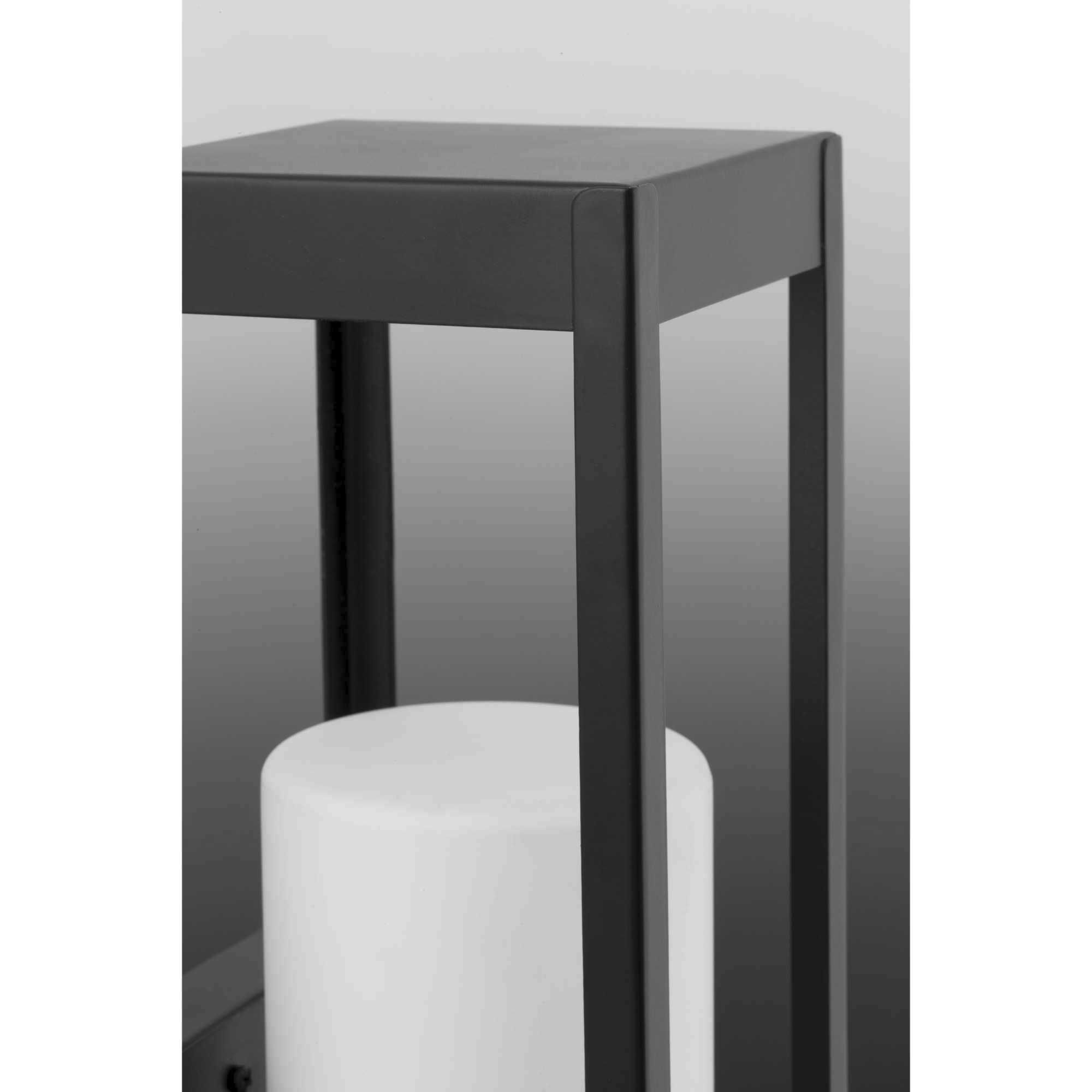 Patewood 1 Light 12 inch Matte Black Outdoor Wall Lantern, Small, Design Series