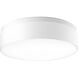 Maier 3 Light 18 inch White Flush Mount Ceiling Light