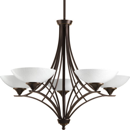 Prosper 5 Light 30 inch Antique Bronze Chandelier Ceiling Light