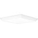 Modular Fluorescent White 26 inch Trim and Diffuser