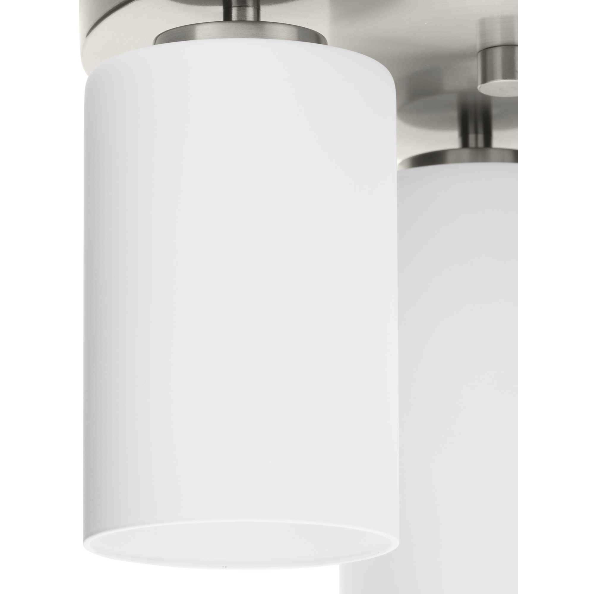 Cofield 3 Light 12 inch Brushed Nickel Flushmount Ceiling Light