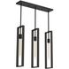 Boundary 1 Light 6 inch Matte Black Pendant Ceiling Light, Design Series