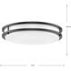 Abide LED LED 14 inch Matte Black Flush Mount Ceiling Light, Medium, Progress LED