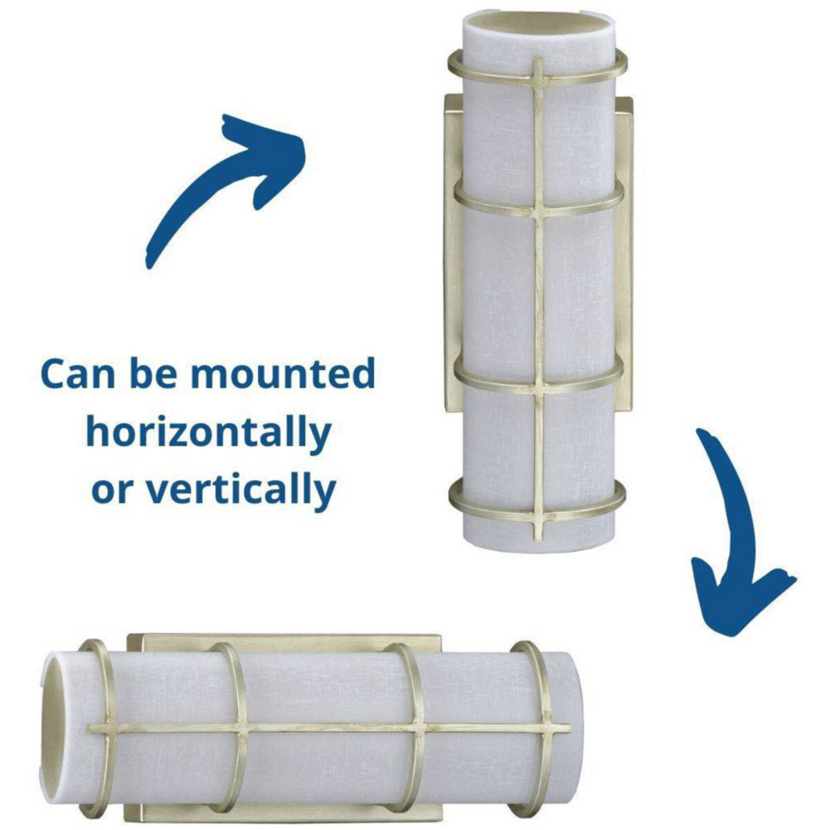 Grid LED LED 14 inch Silver Ridge Linear Bath Vanity Wall Light, Progress LED