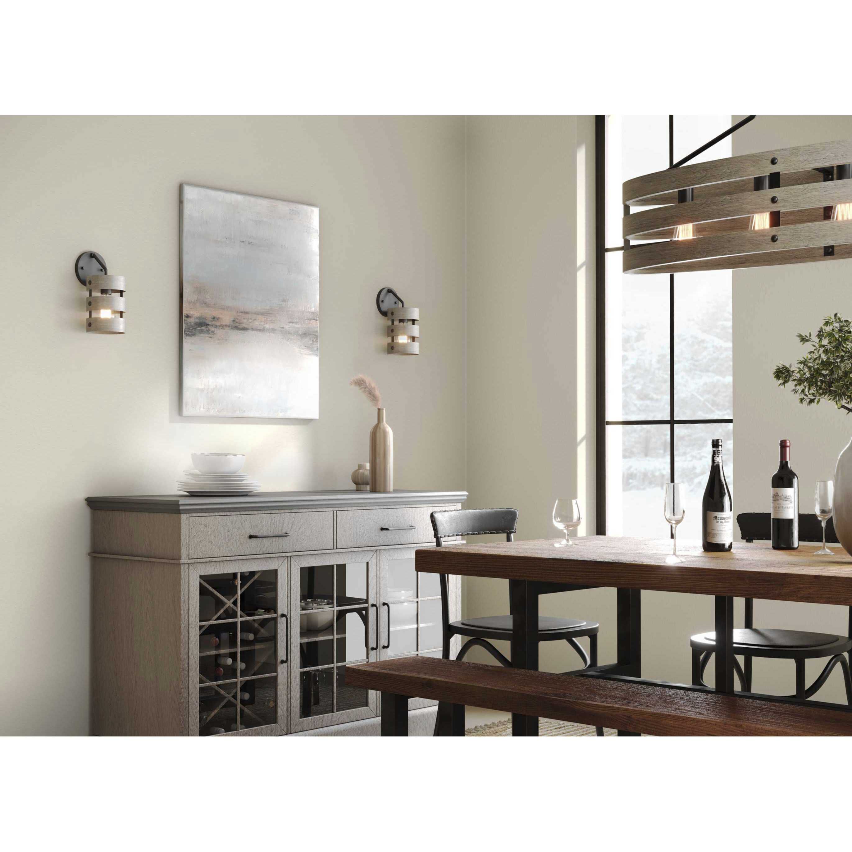 Gulliver 1 Light 6 inch Graphite Bath Vanity Wall Light