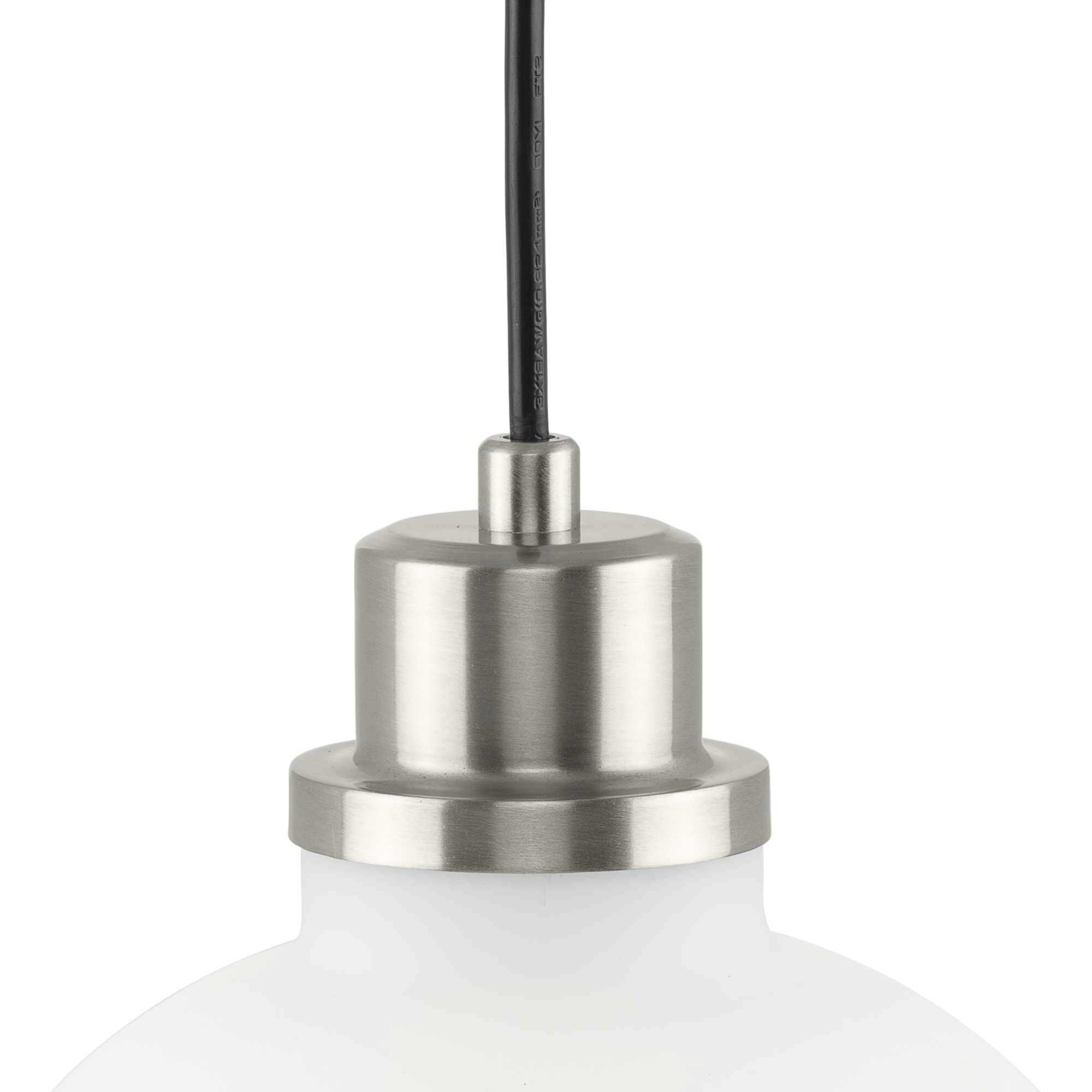 Garris 1 Light 8 inch Brushed Nickel Mini Pendant Ceiling Light