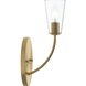 Jheni 1 Light 7 inch Brushed Gold Wall Sconce Wall Light