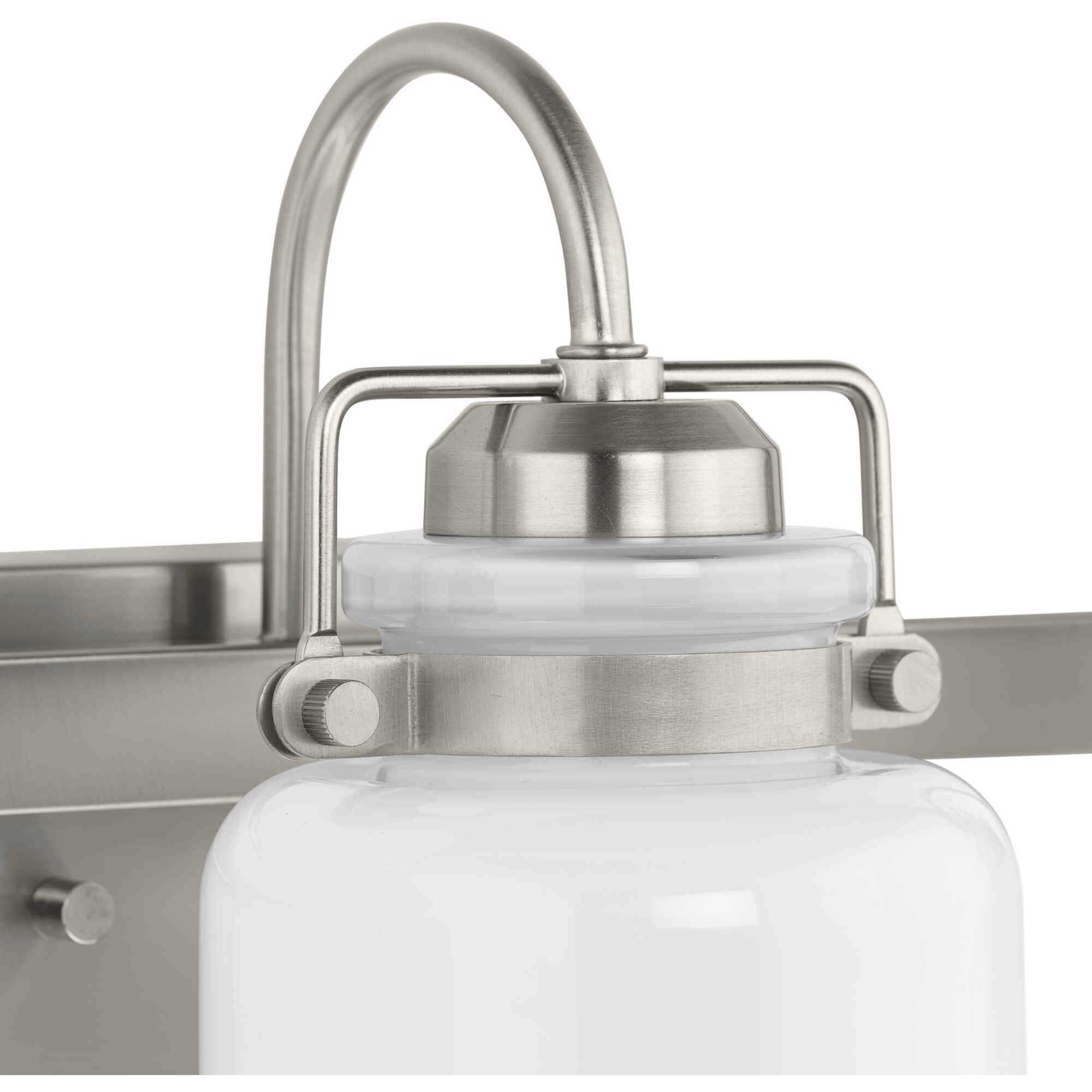 Fessler 3 Light 21.12 inch Brushed Nickel Bath Light Wall Light