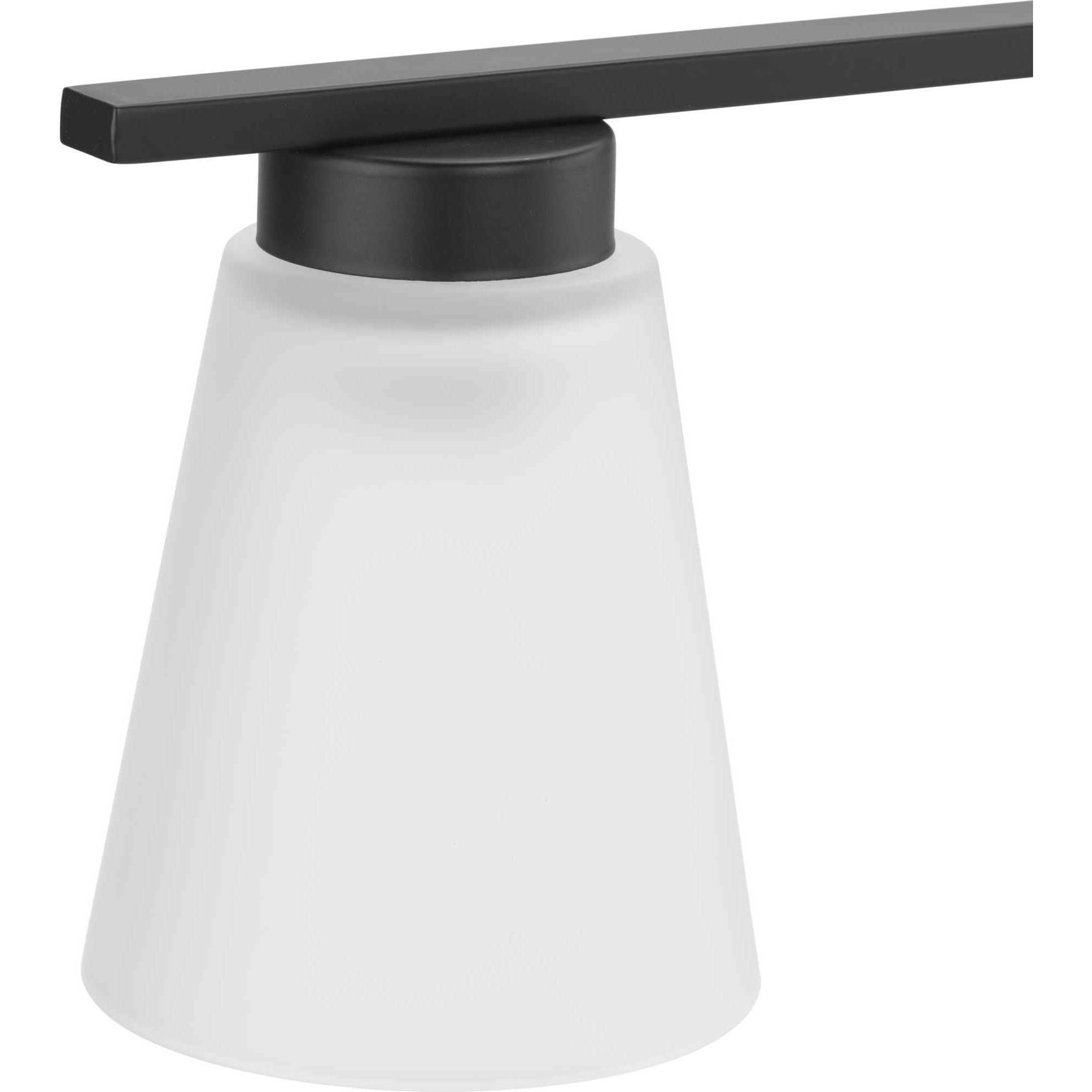 Tanner 3 Light 22 inch Matte Black Vanity Light Wall Light