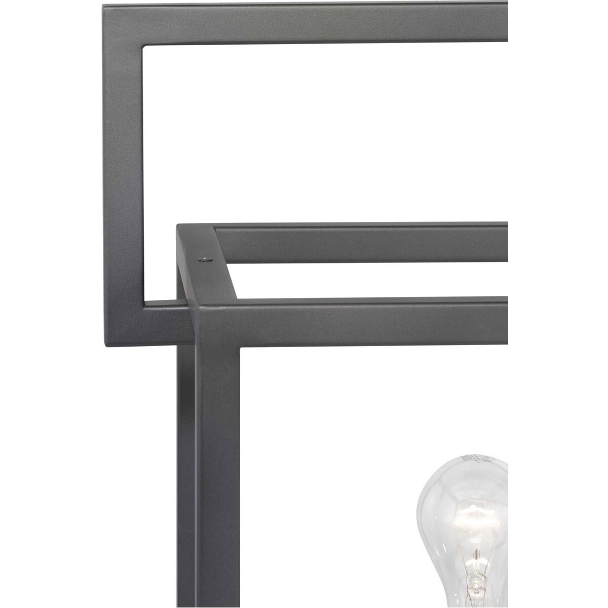 Blakely 4 Light 41 inch Graphite Linear Chandelier Ceiling Light, Design Series