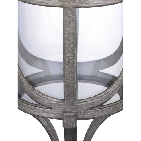 Morrison 1 Light 8 inch Antique Pewter Outdoor Hanging Lantern, Design Series