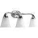 Lahara 3 Light 25 inch Polished Chrome Bath Vanity Wall Light