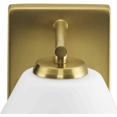 Copeland 1 Light 7 inch Brushed Gold Bath Light Wall Light