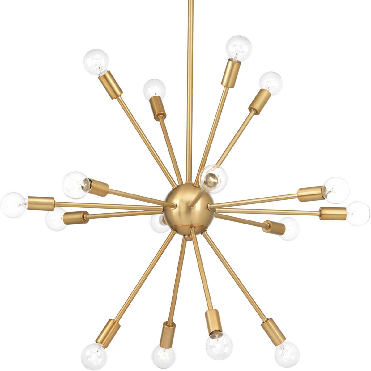 Ion 16 Light 24 inch Brushed Bronze Chandelier Ceiling Light, Design Series