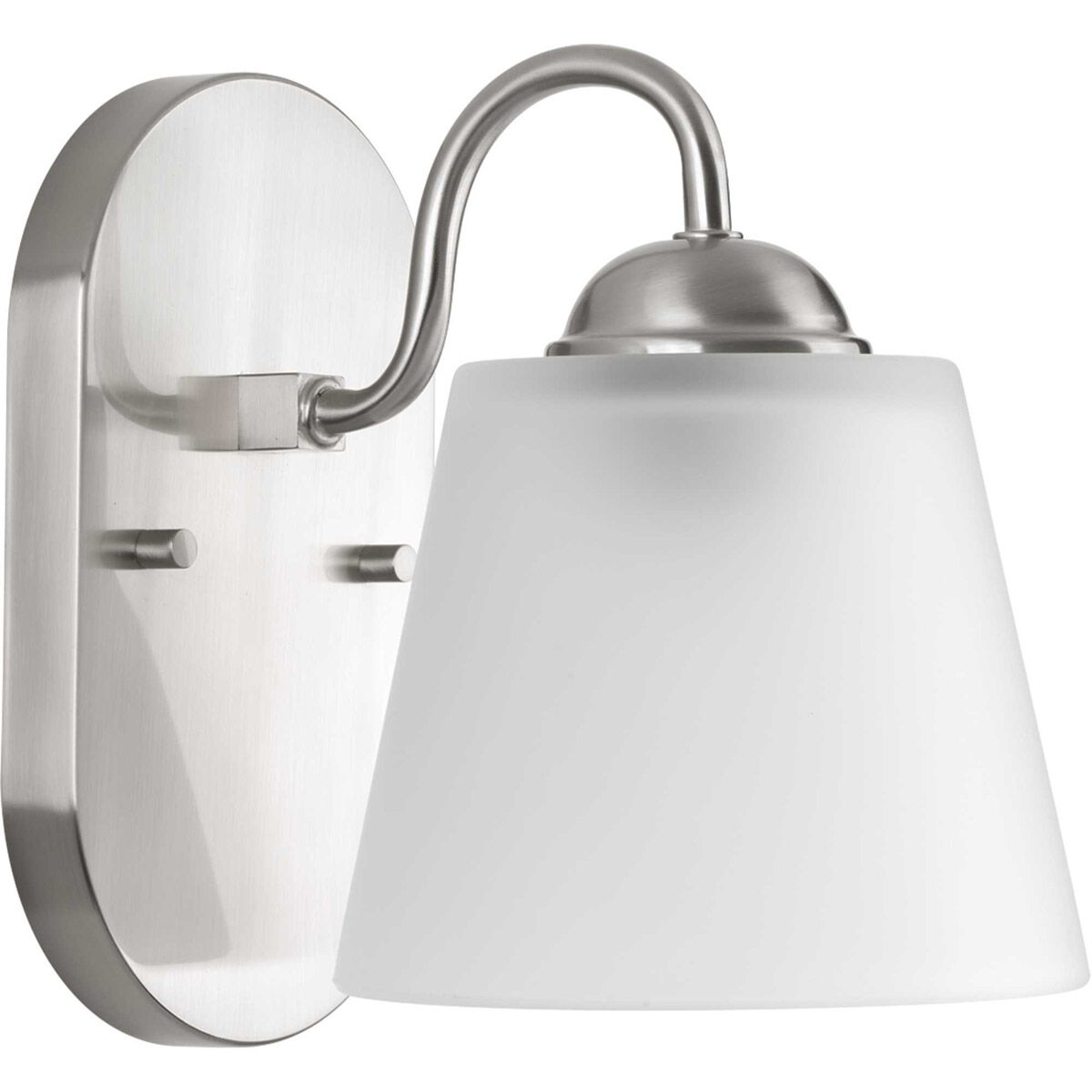 Arden 1 Light 5.88 inch Brushed Nickel Bath Vanity Wall Light