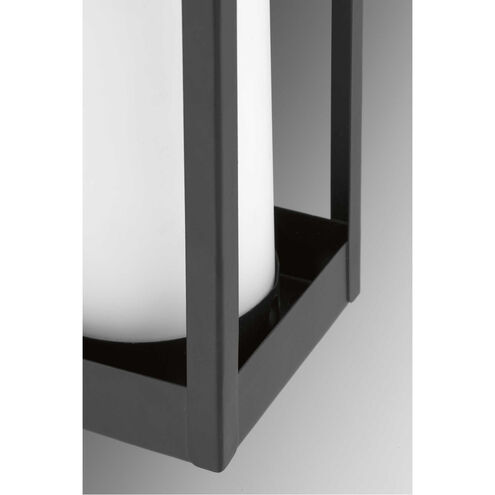 Patewood 1 Light 7 inch Matte Black Outdoor Hanging Lantern, Design Series