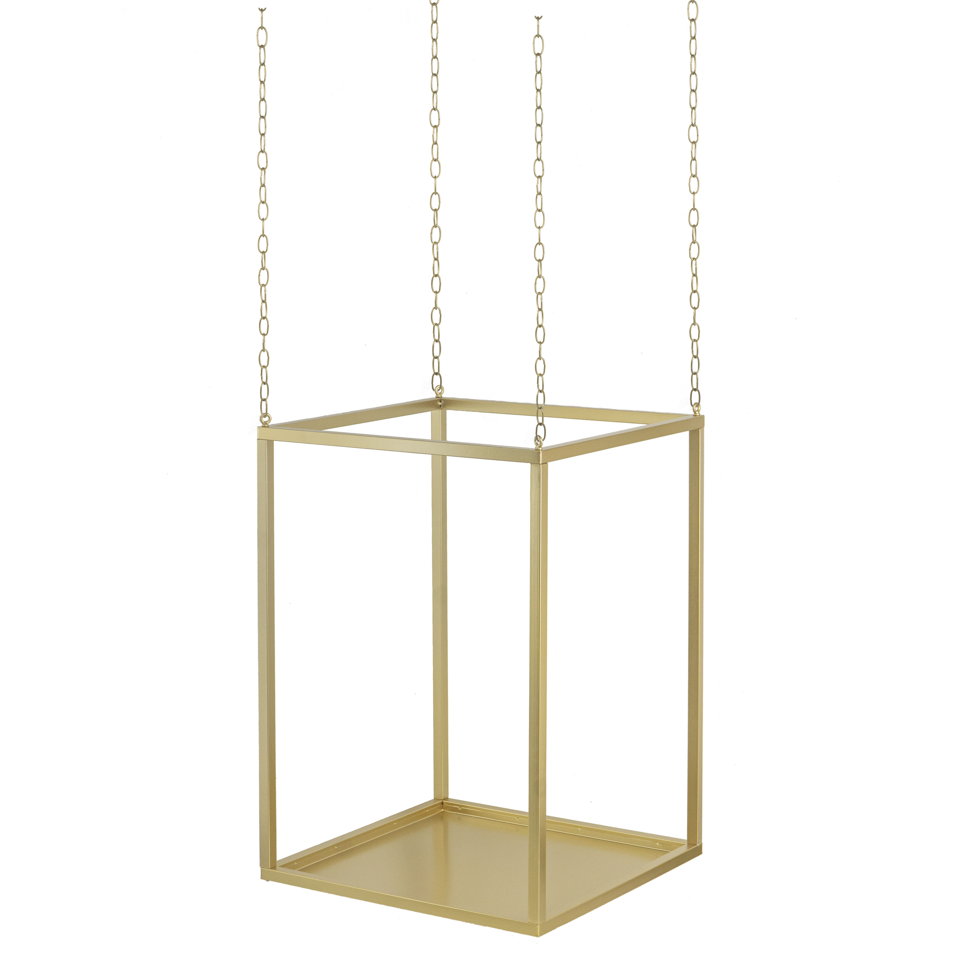 Anita 19.7 inch Gold Shelves