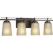 Riverside 4 Light 25 inch Heirloom Bath Vanity Wall Light