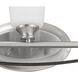 Nealy 3 Light 23 inch Brushed Nickel Bath Vanity Wall Light