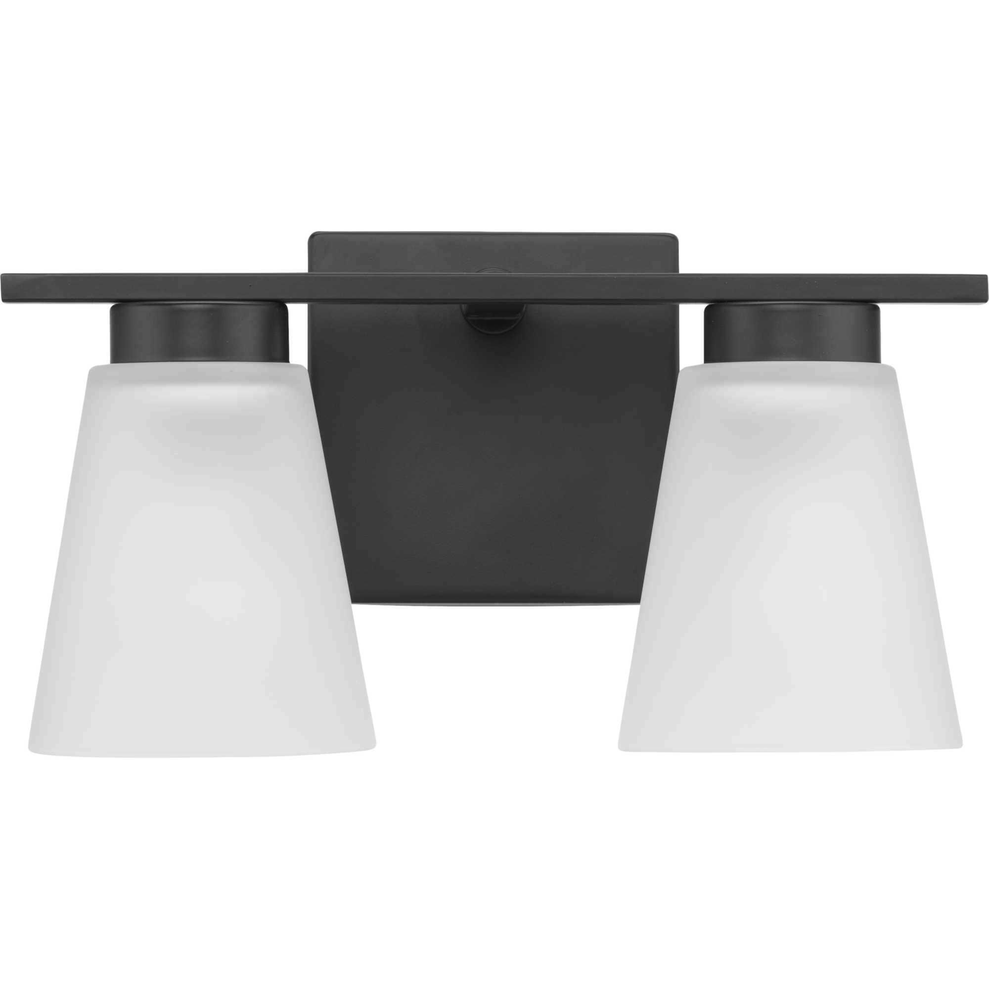 Tanner 2 Light 13 inch Matte Black Vanity Light Wall Light