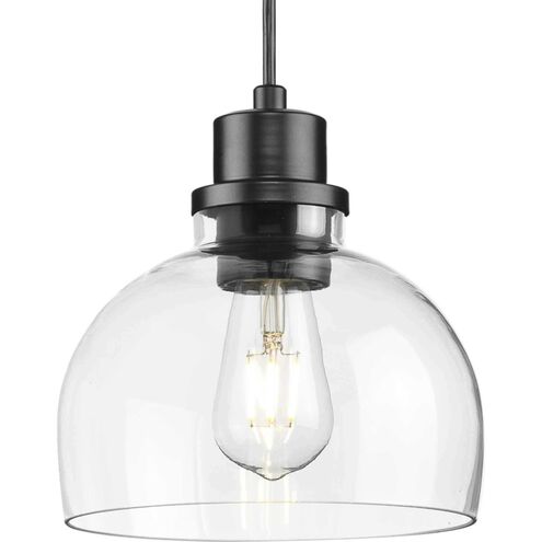 Garris 1 Light 8 inch Matte Black Mini Pendant Ceiling Light