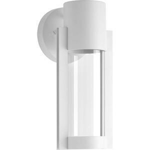 Z-1030 LED LED 12 inch White Outdoor Wall Lantern, Small, Progress LED