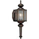 Roman Bronze 1 Light 18 inch Roman Bronze Outdoor Wall Lantern