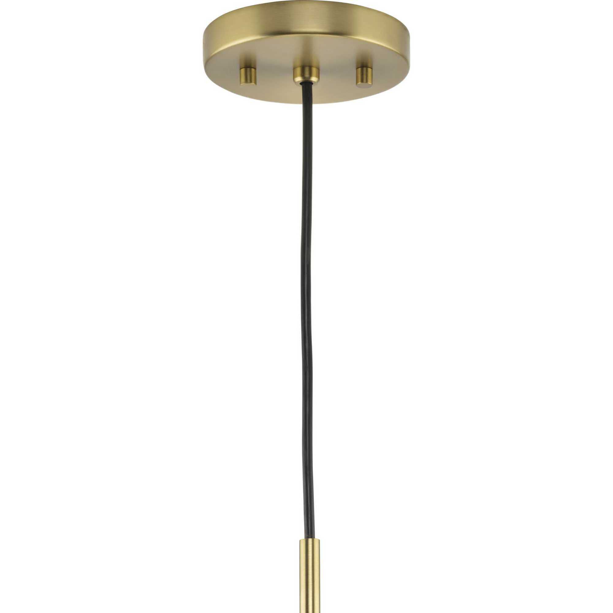 Perimeter 1 Light 15.75 inch Brushed Gold Pendant Ceiling Light