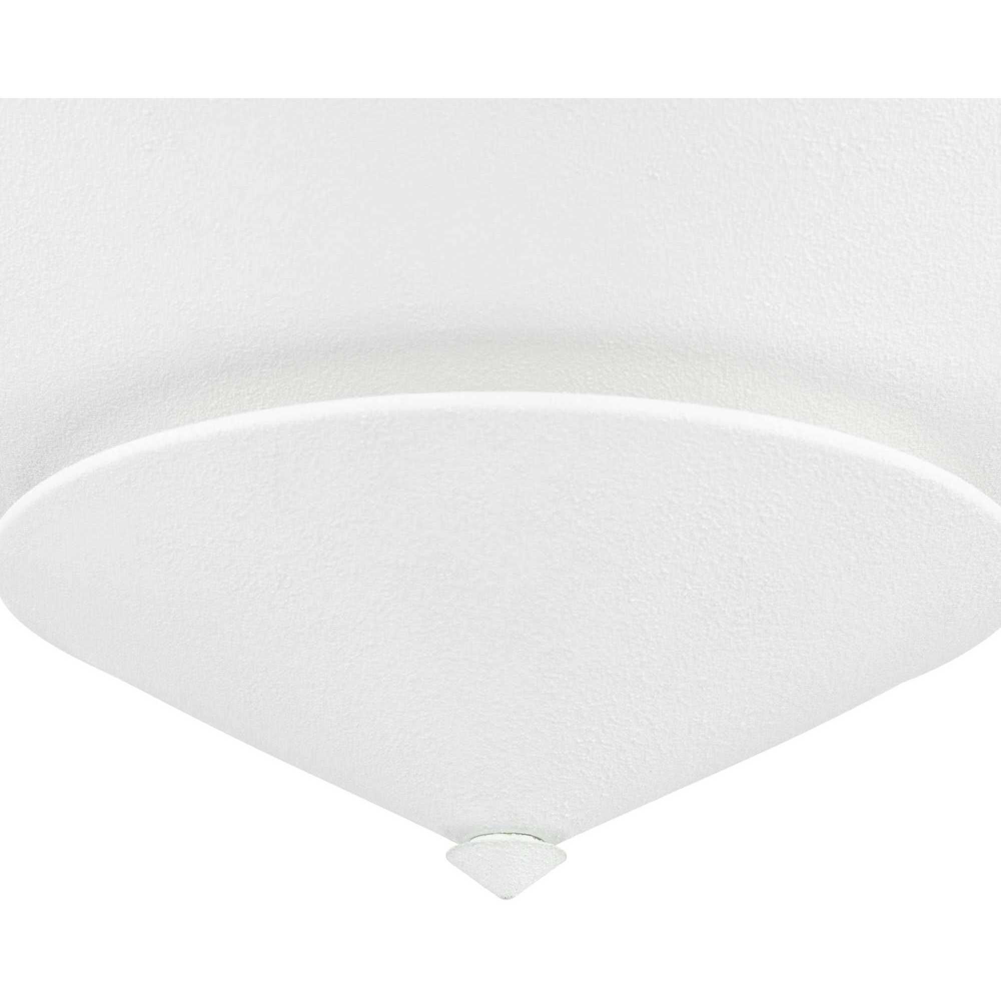 Pinellas 4 Light 25 inch White Plaster Semi-Flush Mount Ceiling Light, Design Series